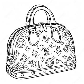 Kolorowanka Z Torebka Louis Vuitton 30909-27724