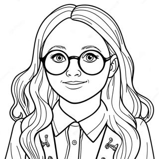 Luna Lovegood Kolorowanki