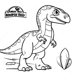 Kolorowanka Indoraptor Z Jurassic World 31758-16311