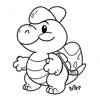 Szczesliwa Kolorowanka Koopa Troopa 31849-16385