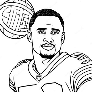 Kolorowanka Jalen Hurts 32269-16710