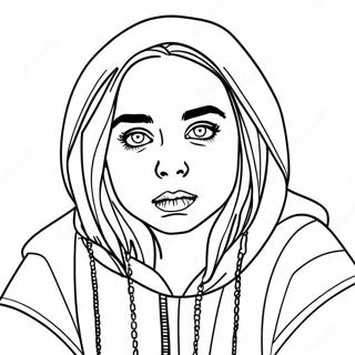 Billie Eilish Kolorowanki