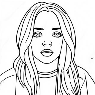 Kolorowanka Billie Eilish 3248-2651