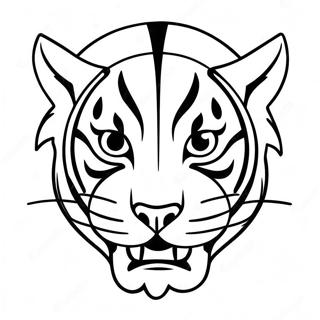 Kolorowanka Z Logo Druzyny Bengals 3299-2682