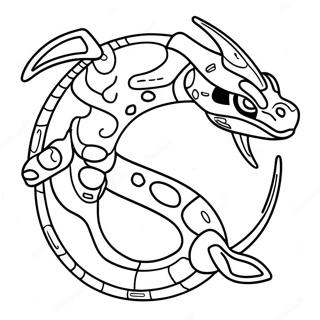 Kolorowanka Z Rayquaza 33111-17363