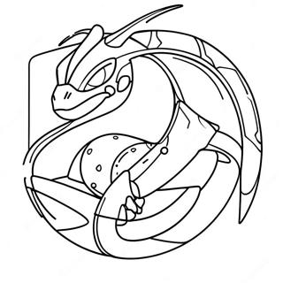 Kolorowanka Z Rayquaza 33111-17364