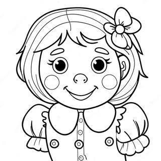 Kolorowanka Raggedy Ann 33671-17810