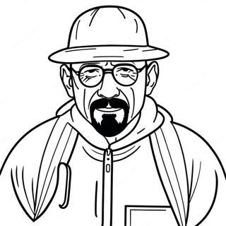 Walter White W Kombinezonie Ochronnym Kolorowanka 33983-18049