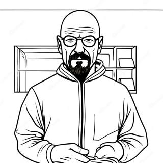 Walter White W Kombinezonie Ochronnym Kolorowanka 33983-18051