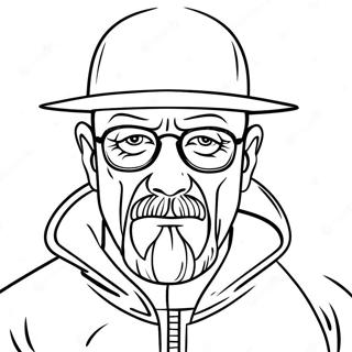 Walter White W Kombinezonie Ochronnym Kolorowanka 33983-18052