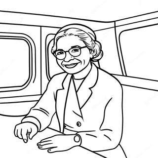 Kolorowanka Rosa Parks 33992-18054