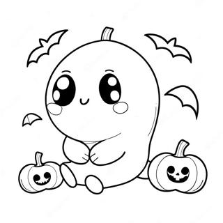 Kolorowanka Halloween Squishmallow 34002-18064