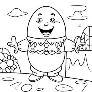 Kolorowanka Kolorowego Humpty Dumpty 34113-18155