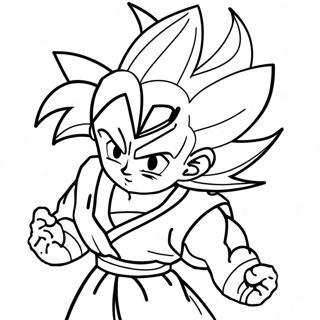 Goten Kolorowanki