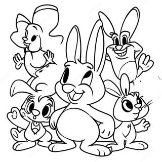 Kolorowanka Postacie Looney Tunes 34603-28824