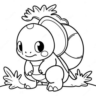 Turtwig Kolorowanki