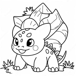 Ivysaur Kolorowanki