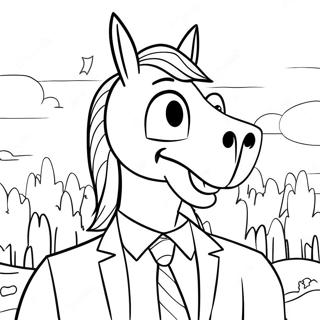 Kolorowanka Bojack Horseman 35843-29807