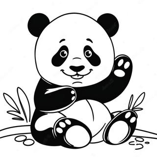 Kolorowanka Figlarny Panda 35894 29948