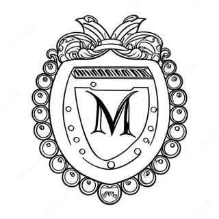 Kolorowanka Z Logo Maserati 36353-30315