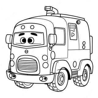 Kolorowanka Robocar Poli 36404-30346