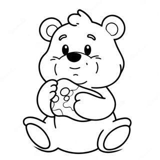 Kolorowanka Stoner Care Bear 36935-30758