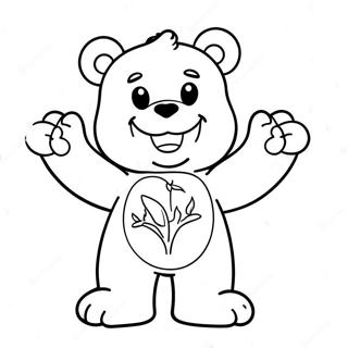 Kolorowanka Stoner Care Bear 36935-30759