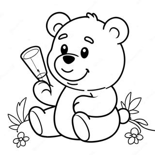 Kolorowanka Chill Stoner Care Bear 36936-30761