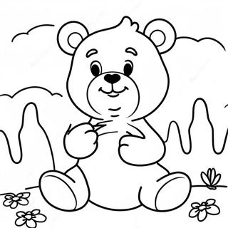 Kolorowanka Chill Stoner Care Bear 36936-30763