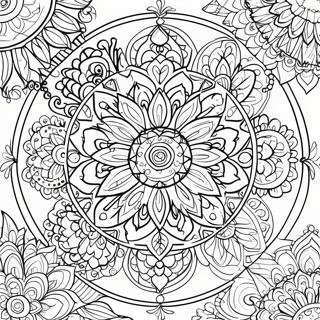 Kolorowanka Uzdrawiajaca Mandala 37005-30815