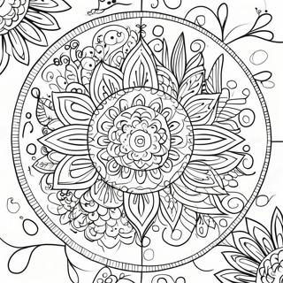 Kolorowanka Uzdrawiajaca Mandala 37005-30816