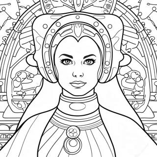 Kolorowanka Padme Amidala 37055-30855