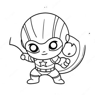 Slodkie Chibi Avengers Od Baby Marvel Do Kolorowania 37185-30962