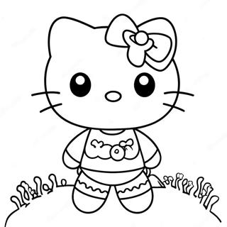 Kolorowanka Z Zombie Hello Kitty 37896-31535