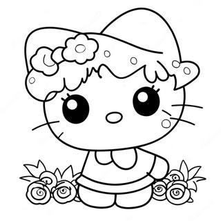 Zombie Hello Kitty Kolorowanki