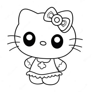 Urocza Kolorowanka Z Zombie Hello Kitty 37897-31530