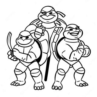 Tmnt Kolorowanki