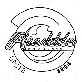 Kolorowanka Logo Riverdale 39006-32398