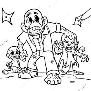 Kolorowanka Z Disney Zombies 39397-32698