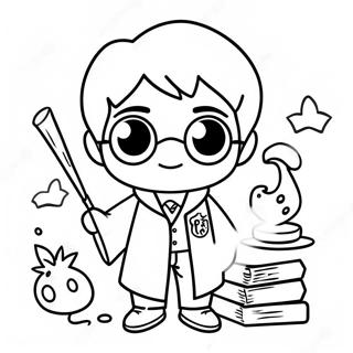 Kolorowanka Harry Potter Chibi 39637-32896