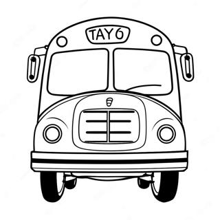 Kolorowanka Tayo Maly Autobus 40127-33278