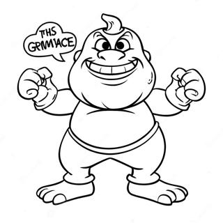 Kolorowanka Grimace Shake 40838-33818