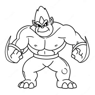 Kolorowanka Machamp 40868-33838