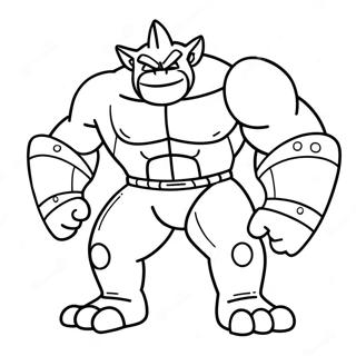 Kolorowanka Machamp 40868-33840