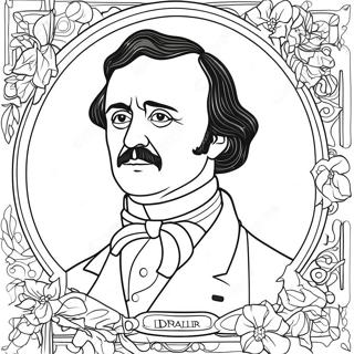 Edgar Allan Poe Kolorowanki