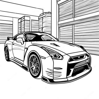 Gtr R35 Kolorowanki