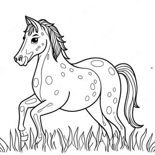 Kolorowanka Z Koniem Appaloosa 41709-34602