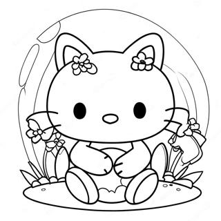 Kolorowanka Wielkanocna Hello Kitty 42260-35040