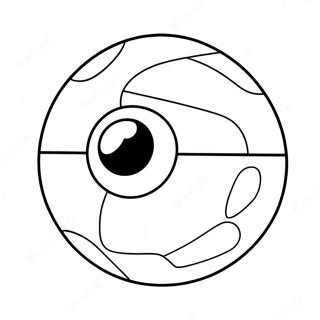 Pokeball Kolorowanki