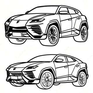 Lamborghini Urus Kolorowanki